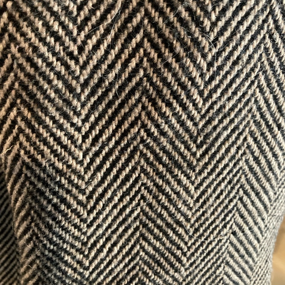 Billabong Szm Herring Bone Pattern Button Front - image 5